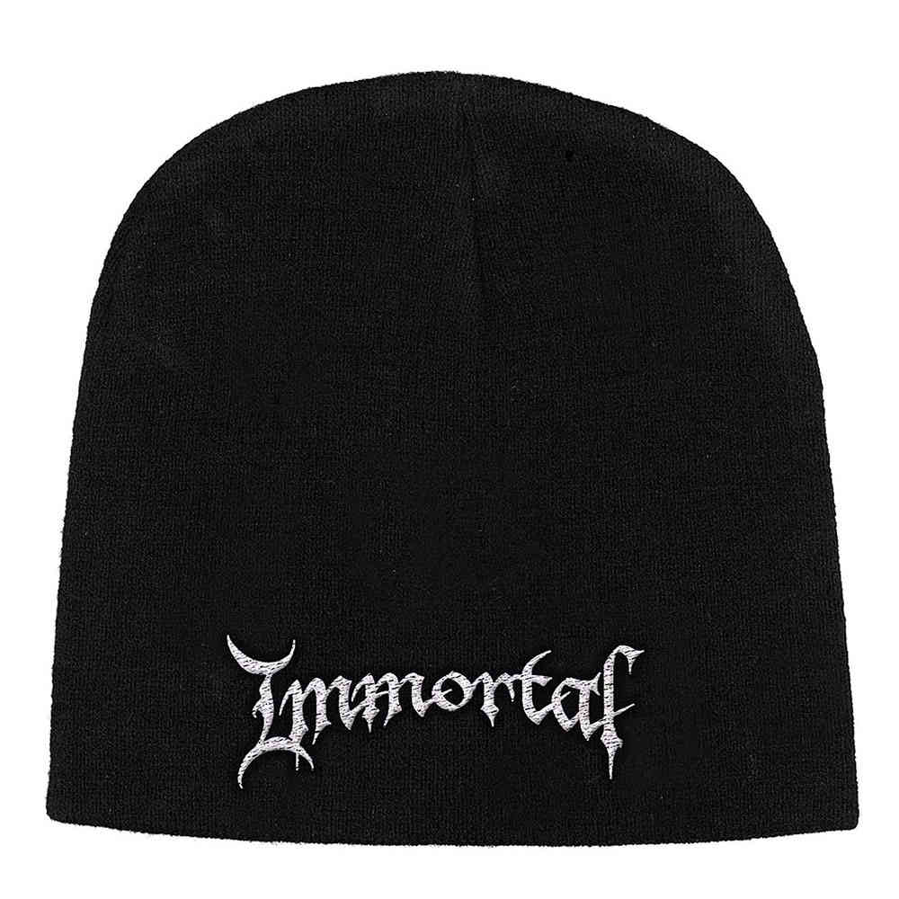 Immortal - Logo Beanie Muts - Zwart